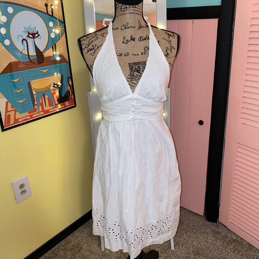 Marilyn Style Halter Top Dress